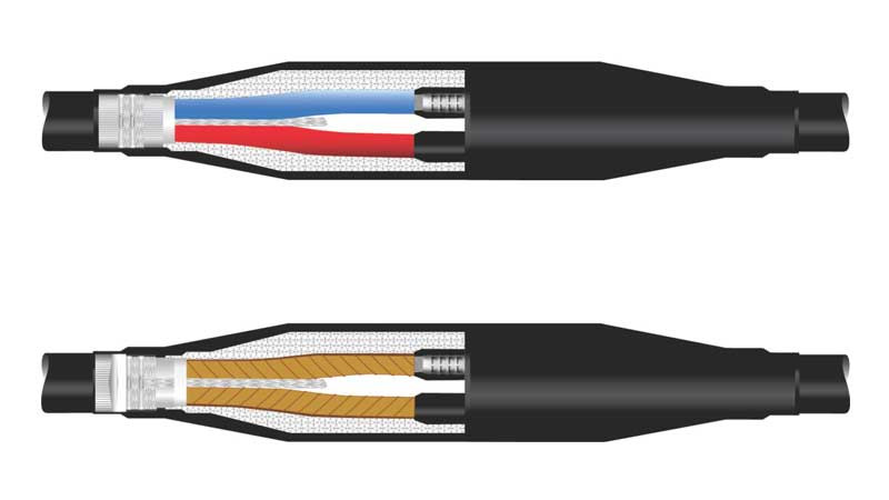 Heat Shrink Straight Joints: 