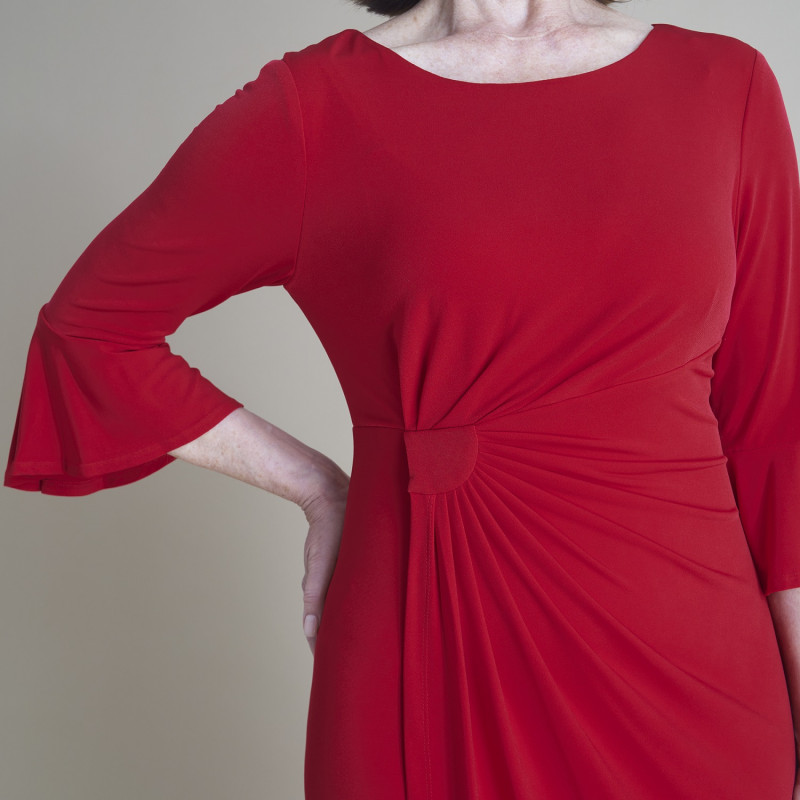 Discover the Flattering Fit of a Wrap Dress Plus Size From Connected Apparel: 