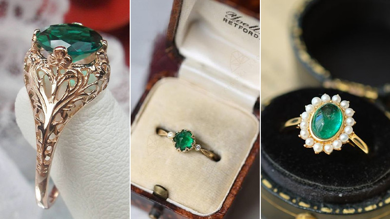Tips to Buy Vintage Emerald Rings | Emerald
