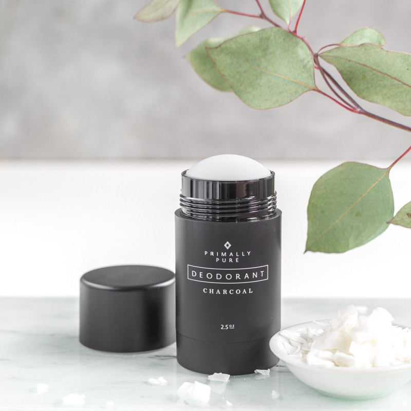Stay Fresh All Day with Primally Pure's Deodorant with Charcoal: 
