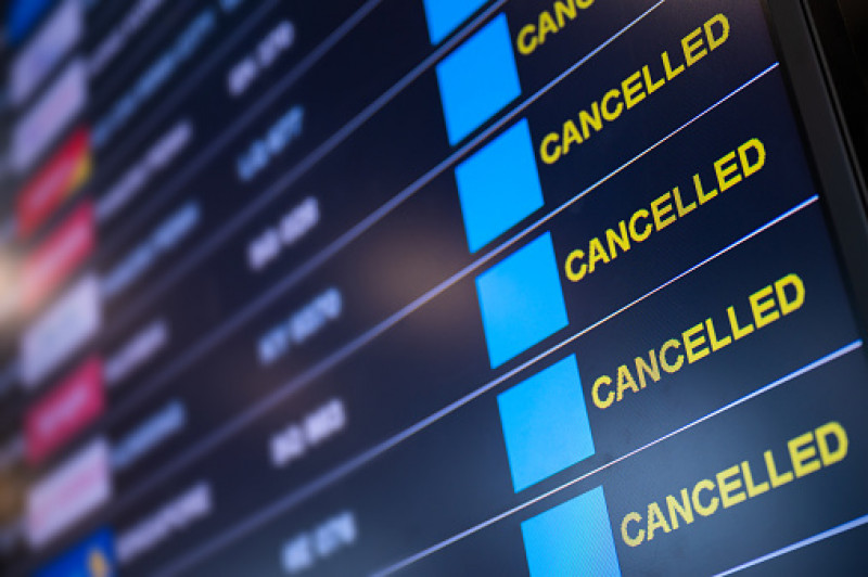 Flight cancellation by Spirit Airlines