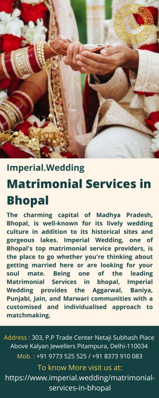 Matrimonial Services in bhopal
