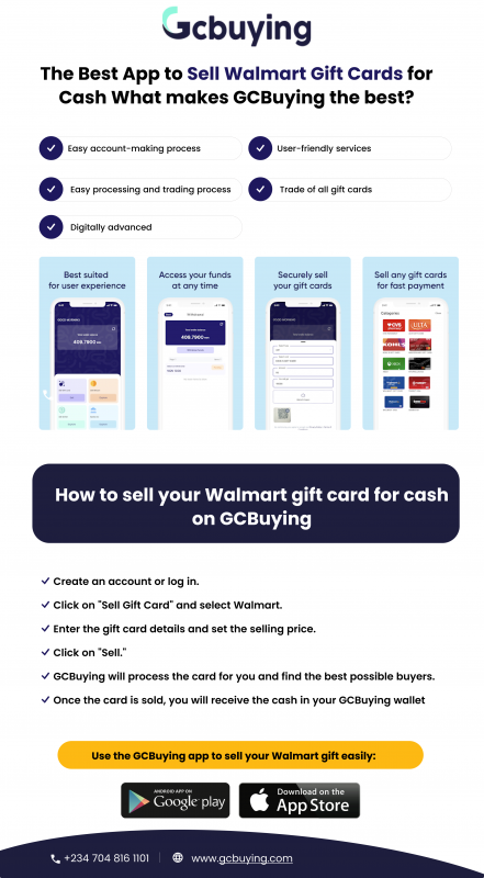 GCBuying: The Best App to Sell Walmart Gift Cards for Cash: 