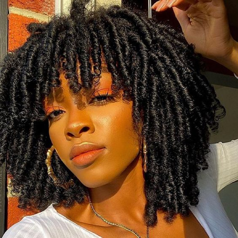 Curls on the Rise: Kinky Curly Crochet Hair: 