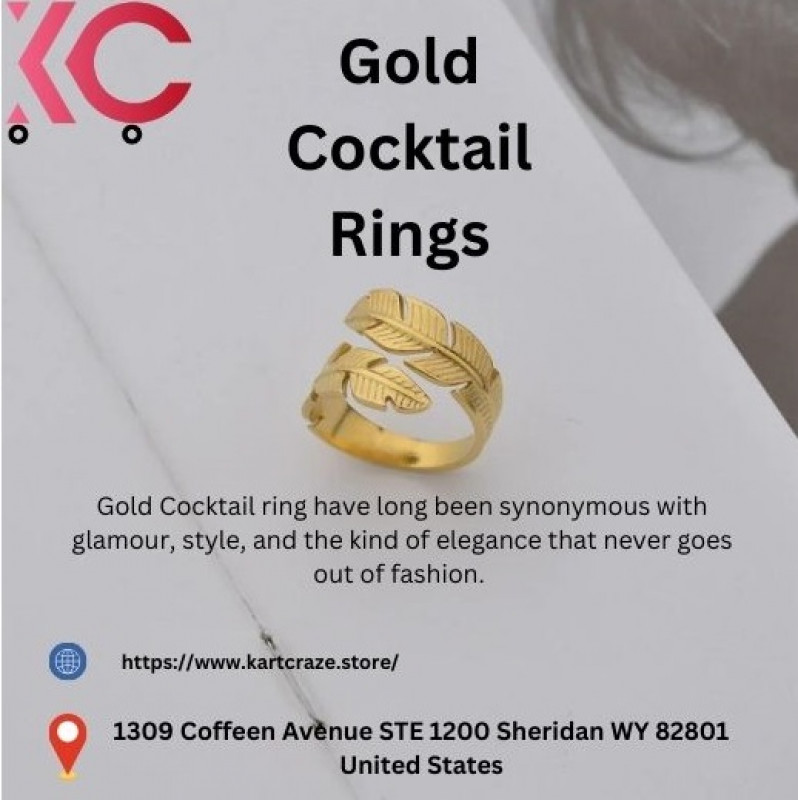 The Elegance of Gold Cocktail Rings: A Timeless Statement