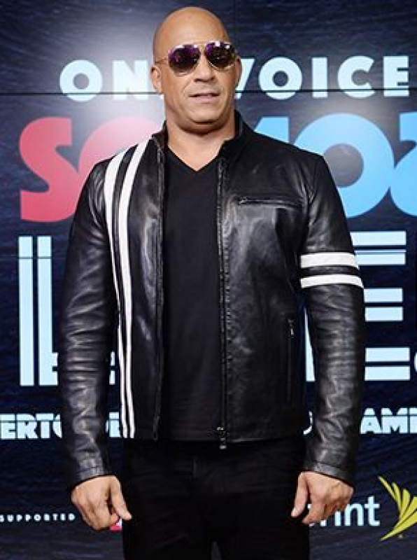 Bloodshot Vin Diesel Black Jacket