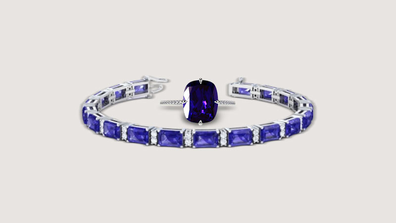 Top 5 American Female Celebrities Wearing Tanzanite Jewelry: 