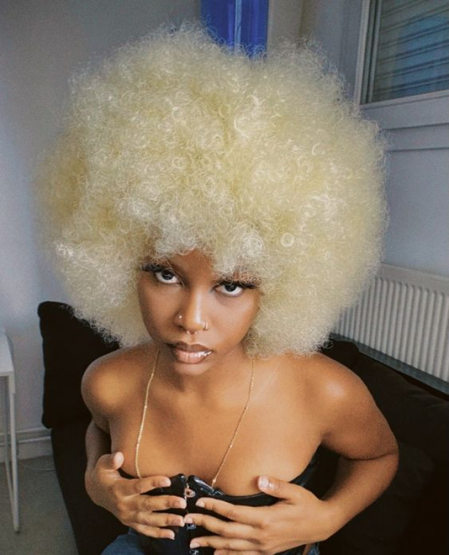 Vivid Vibes: Welcome Colorful Kinks with Colored Curly Hair: 