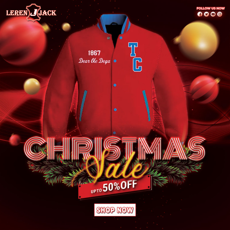 Talladega College Varsity Red Jacket: 
