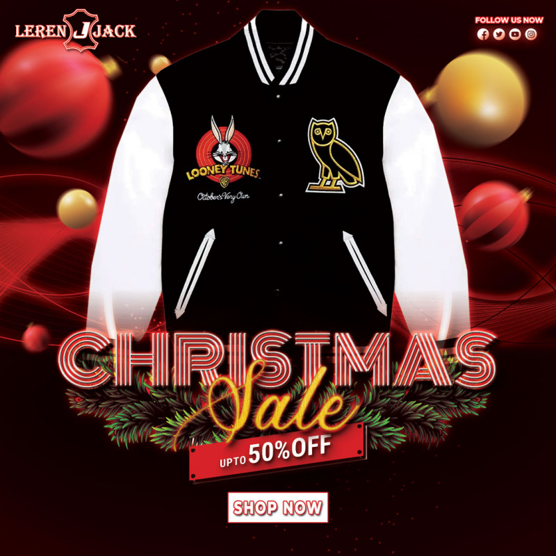Looney Tunes OVO Bomber Jacket: 