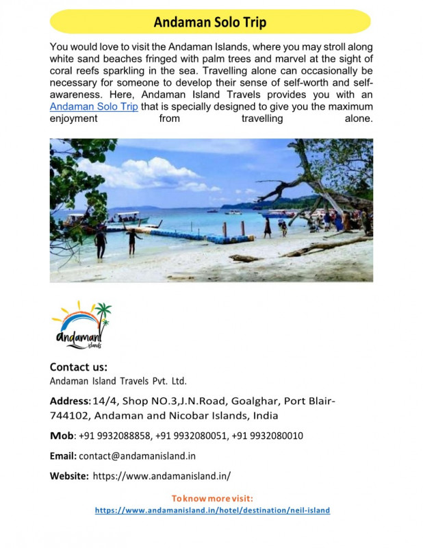 Andaman Solo Trip: 