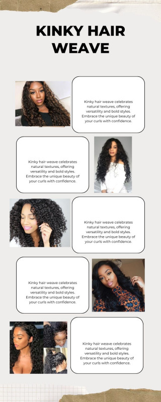 Embrace Your Crown With Kinky Hair Weave: 