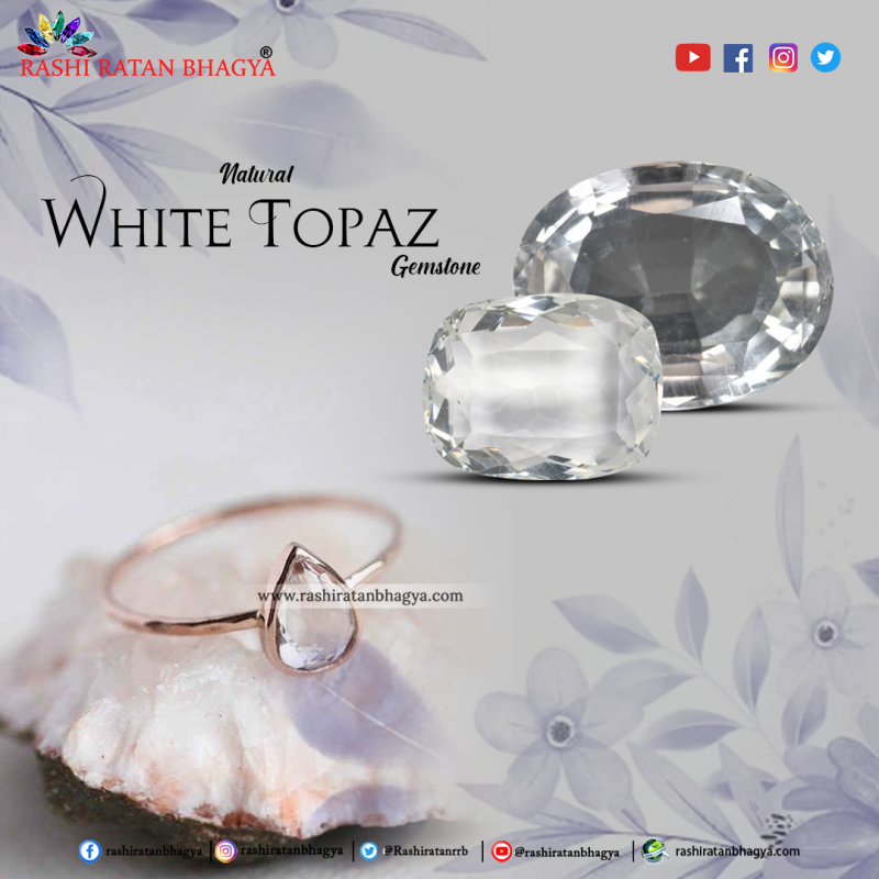 Buy Original White Topaz Stone Online at Best Price: 