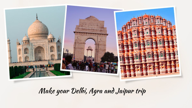Make your Delhi, Agra and Jaipur trip: 