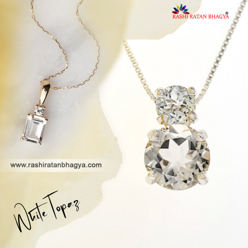 Buy Original White Topaz Stone Online at Best Price: 