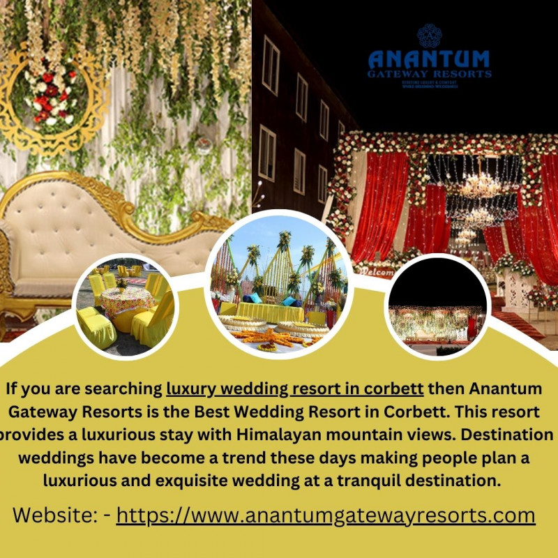 Luxury Wedding Resort in Corbett: 