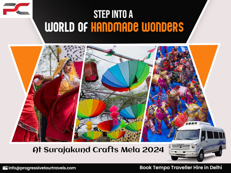 Step Into a World of Handmade Wonders at Surajkund Mela: 