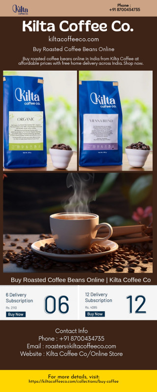 Buy Roasted Coffee Beans Online: 