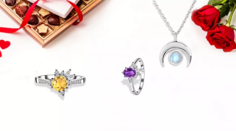 Valentine's Day Special Gemstone Jewelry Gift Ideas: 