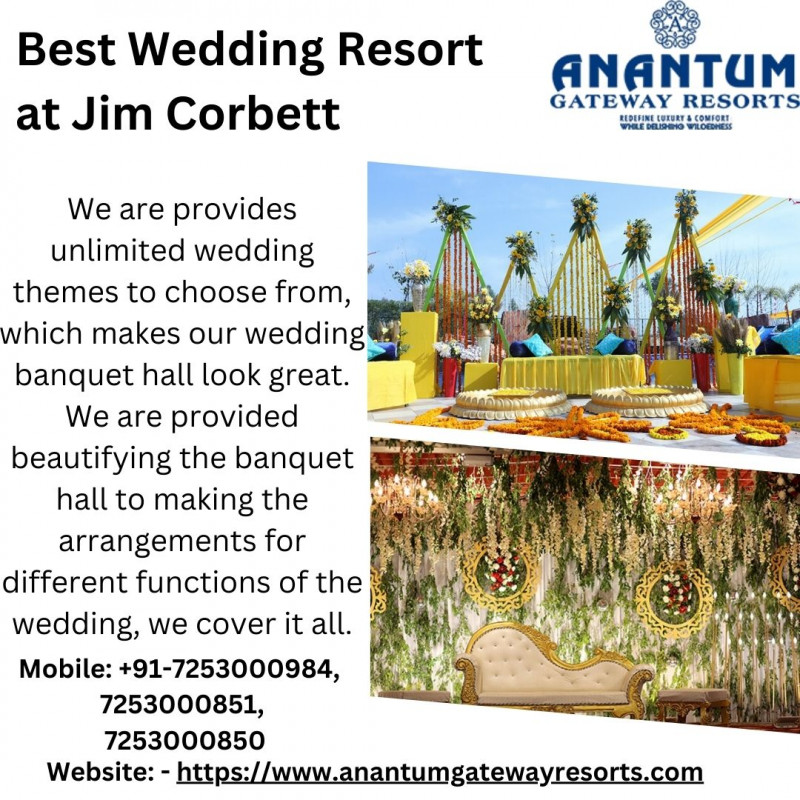 Best Wedding Resort at Jim Corbett: 