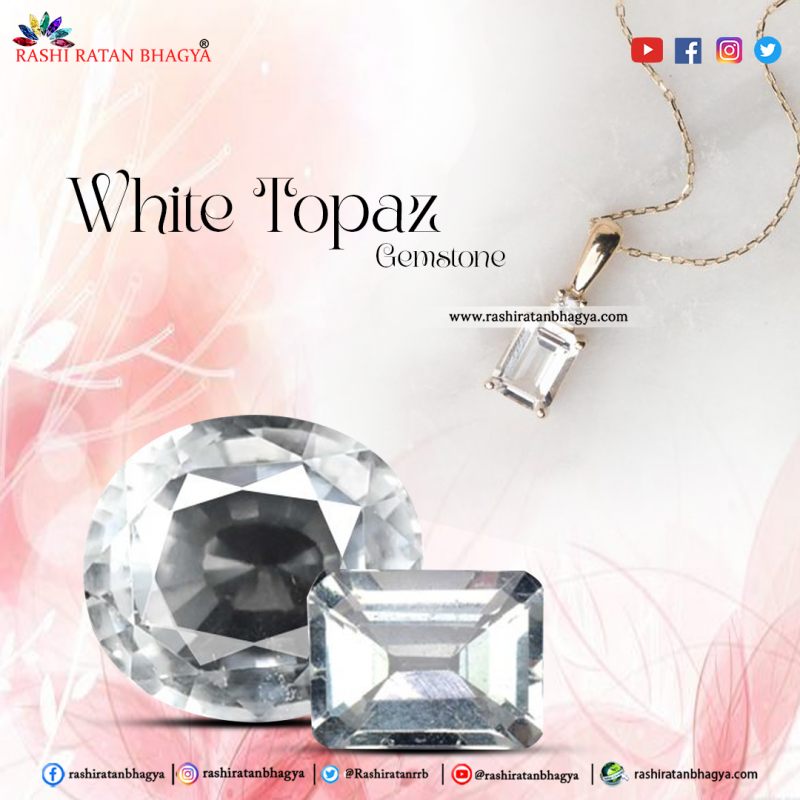Buy Certified White Topaz Stone Online at Best Price: 