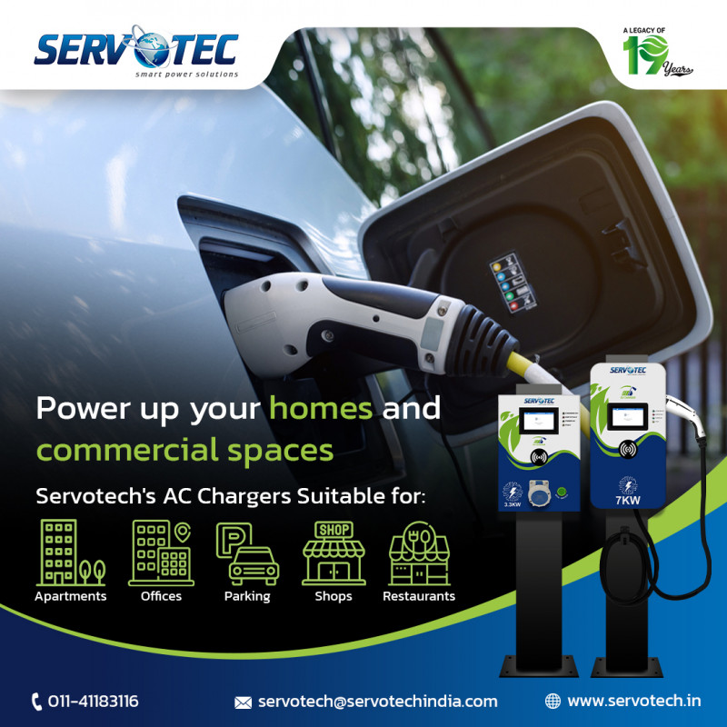 Servotech's AC Charger: 
