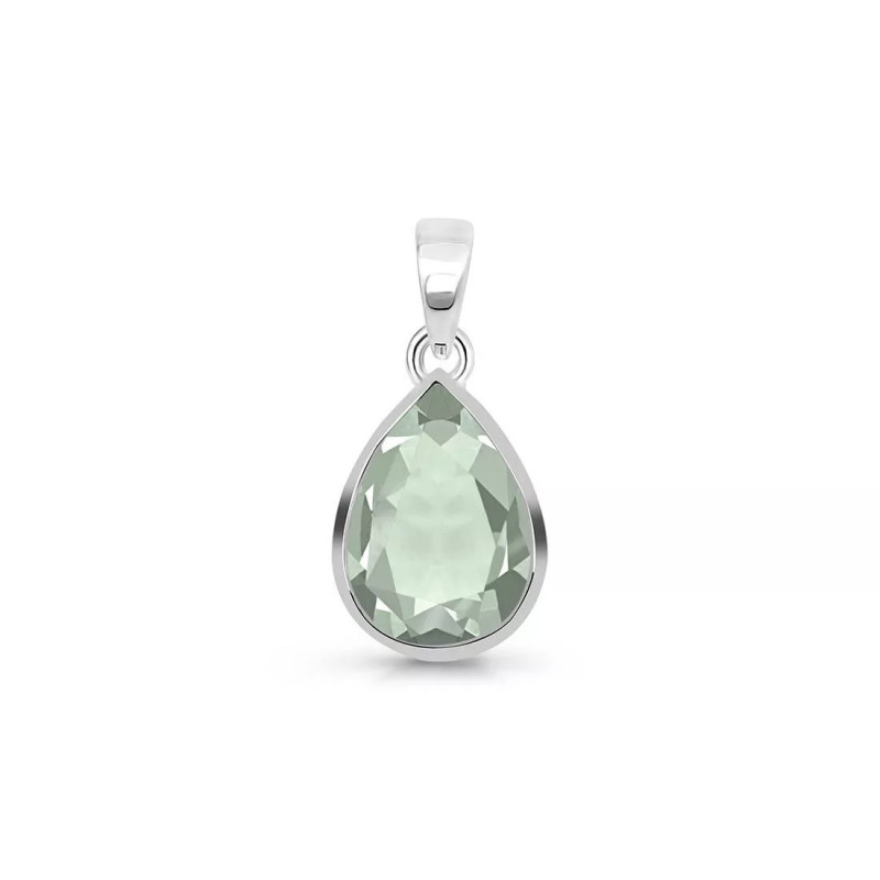 Wear 925 Sterling Silver Green Amethyst Jewelry: 