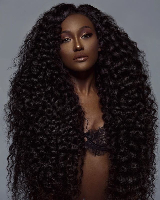 Authentic Human Hair Afro Wigs: 