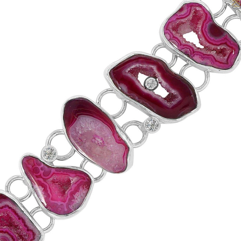 Pink Agate Jewelry Fall in Love Confidently: 