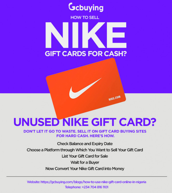 How to Sell Nike Gift Cards for Cash?: 