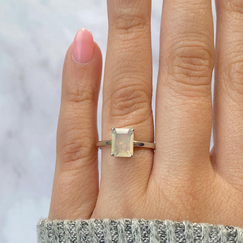 Buy Natural Opal Ring at The Best Prices in India: 