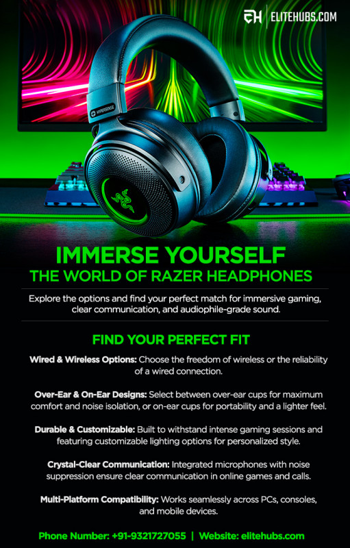 Immerse Yourself: The World of Razer Headphones: 