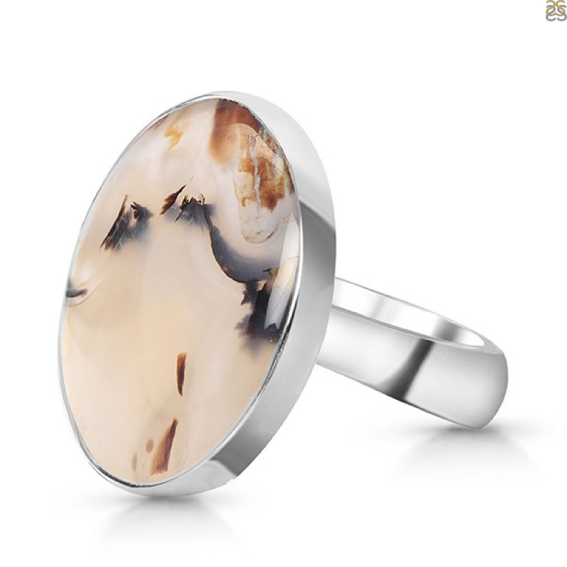 Montana Agate Ring - A Jewelry Piece That Resembles The Abstract Art: 