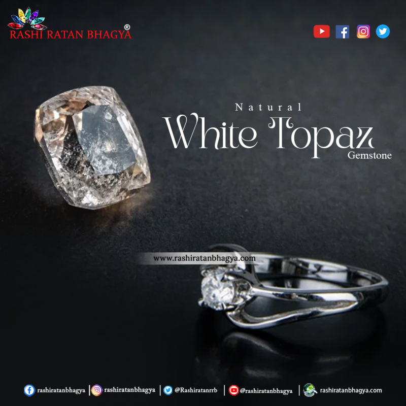 Buy Per Carat of White Topaz Stone online at Wholesale Price: 