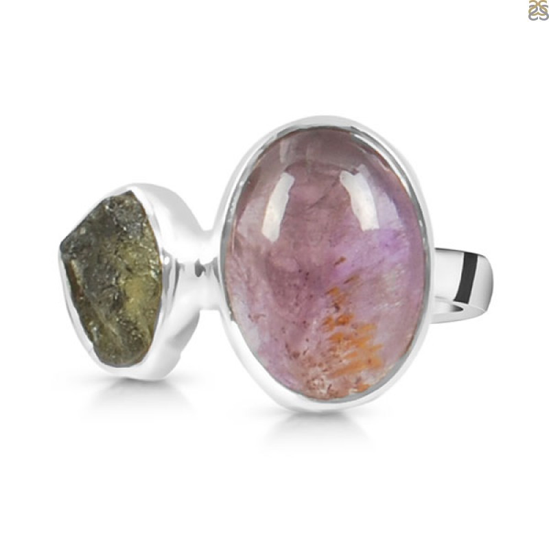 Cacoxenite Ring | Buy Silver Cacoxenite Rings Online in India: 