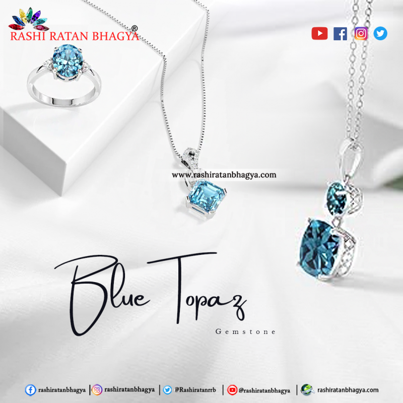 Get Natural Blue Topaz Online at Best Price in India: 