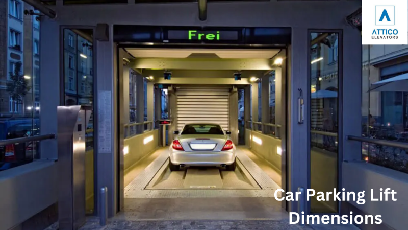 Car Parking Lift Dimensions: 