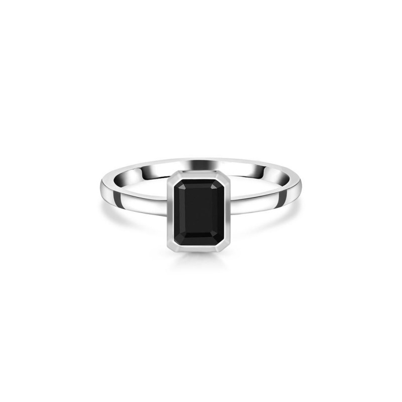 Black Tourmaline Rings Black Tourmaline Jewelry Gemstone: 