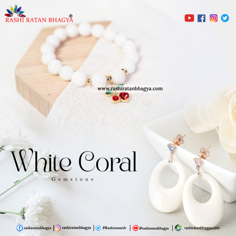 Buy White Coral Stone Online Price in India: 