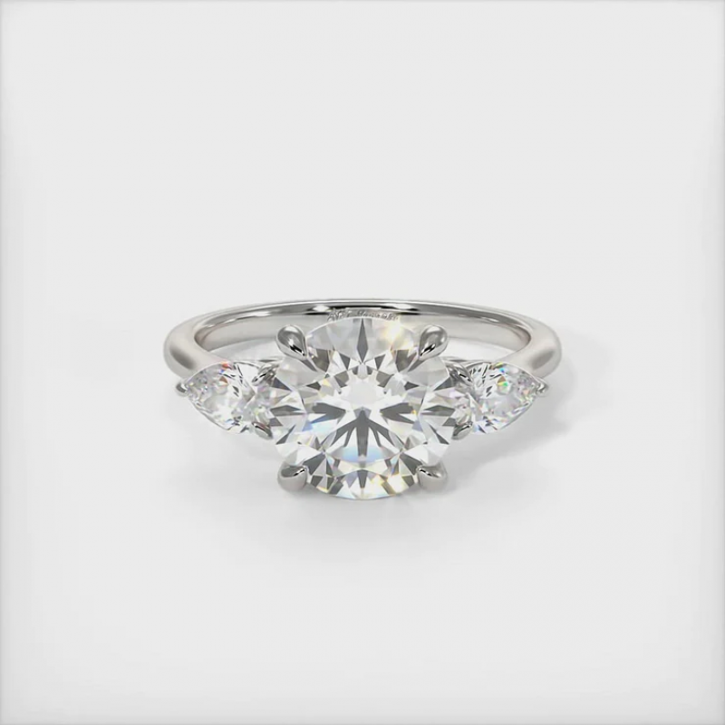 Stunning Moissanite Engagement Rings by AGI Design: 