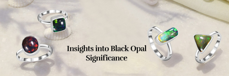 Black Opal Meaning, History, Healing Properties, Advantages and Zodiac Association: 