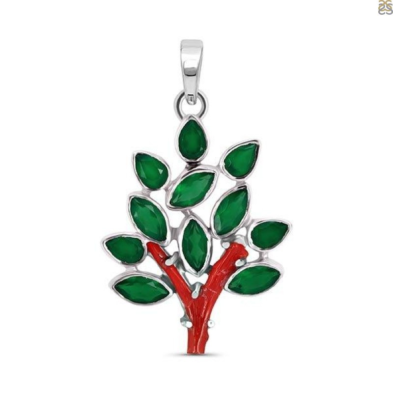 Red Coral Pendant - A Special Jewelry Piece Directly From The Saltwater: 