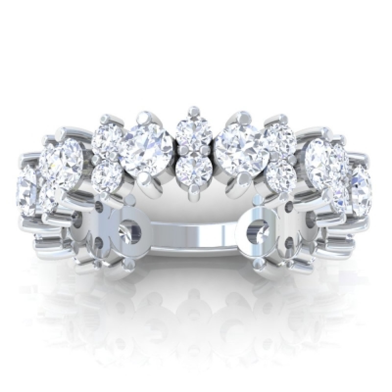 Wedding Rings With Color Gemstones: 