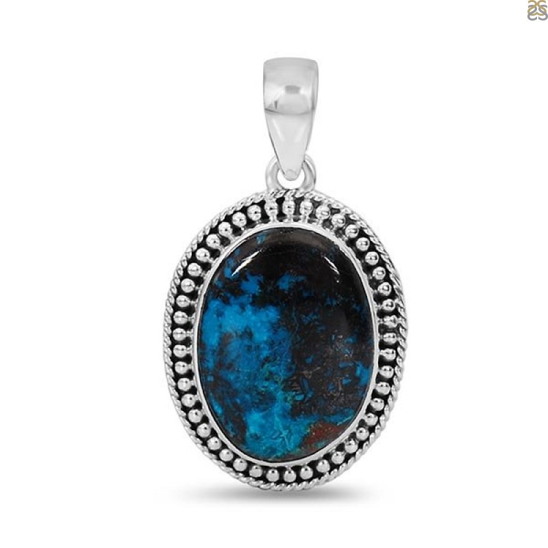 Buy Natural Wholesale Shattuckite Pendants from Rananjay Exports: 