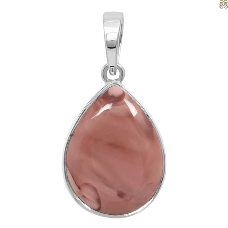 Handcrafted Imperial Jasper Pendant with a Regal Charm: 