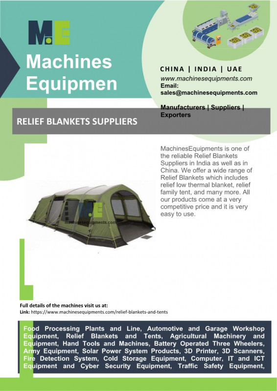 Relief Blankets Suppliers: 