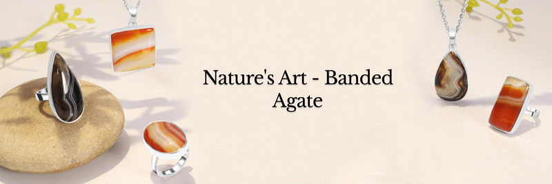 Banded Agate Tapestry: Nature's Artistry in Stripes and Swirls: 