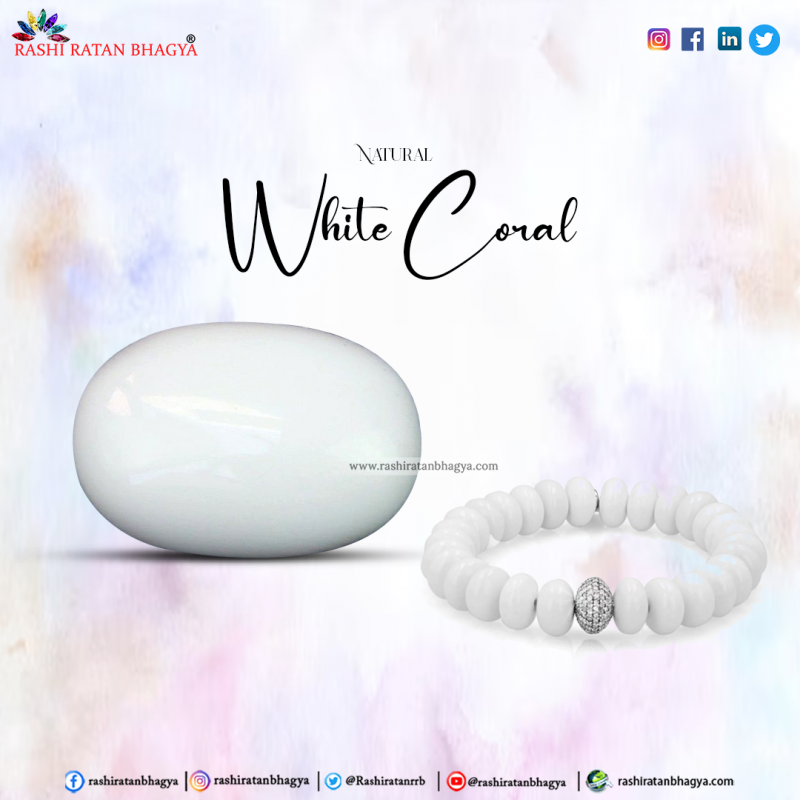 Buy Natural White Coral Stone Online in India: 