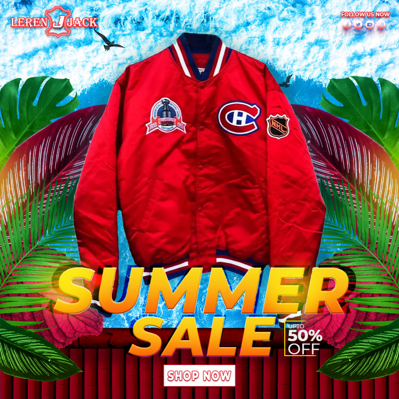 Montreal Canadiens 1993 Stanley Cup Red Jacket: 