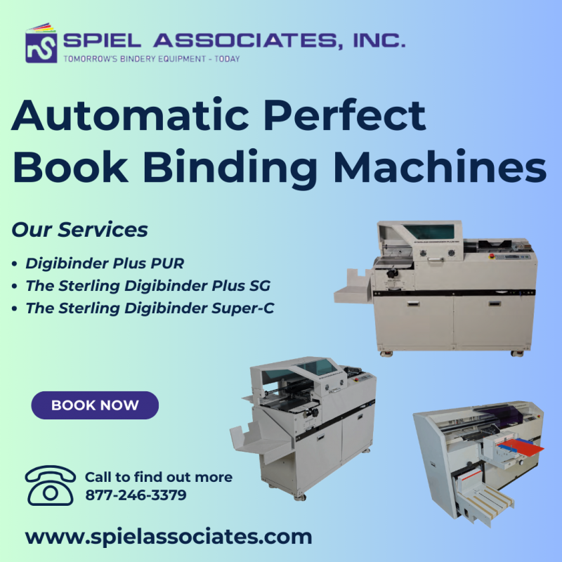 Automatic Perfect Book Binding Machines in New York, United States: 